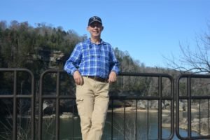 Ron at Cumberland Falls, Tennessee