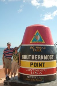 Ron and Winnie at key West, Florida