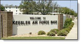 Keesler Air Force base, Main Gate, Biloxi, Mississippi